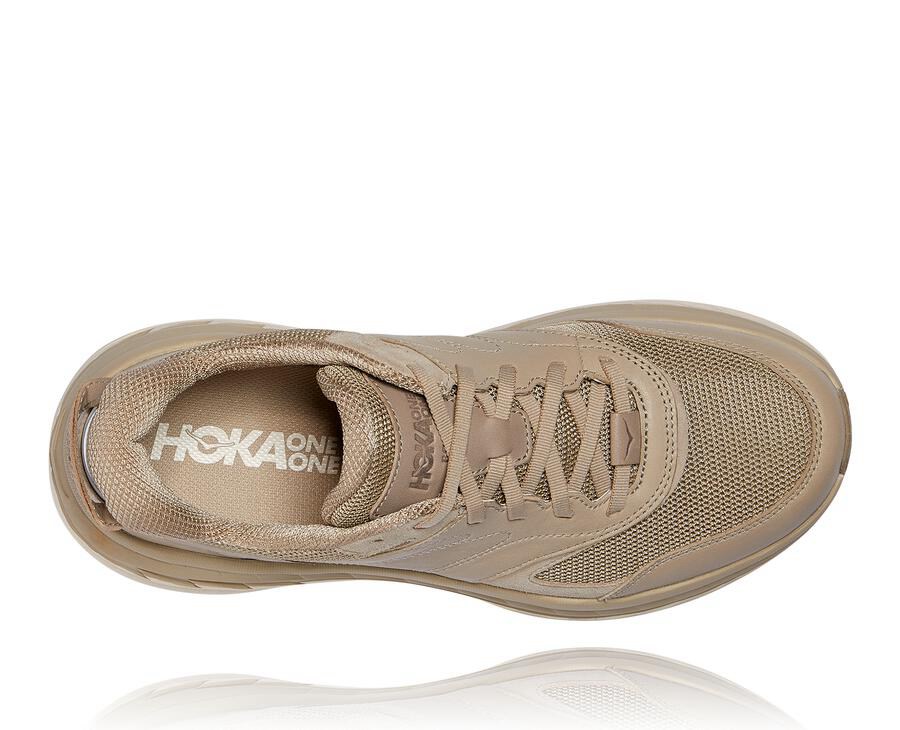 Hoka One One Koşu Ayakkabısı Kadın Kahverengi - Bondi L - YI3680491